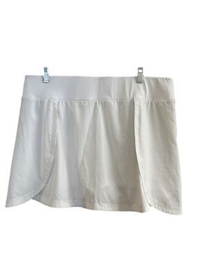 Women's Peach White Athletic Skort. Size XL